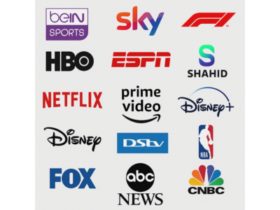 All in one subscription TV 12 MONTHS / F1-HBO-DSTV-FOX.