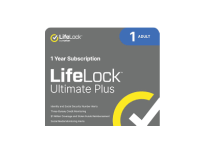 Lifelock Ultimate Plus 2 месяца/1 взрослый(США)