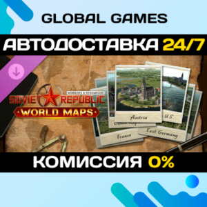 Workers & Resources: Soviet Republic World Maps RU+CIS