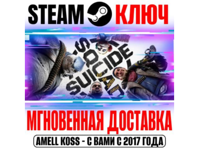 ⚫Отряд самоубийц: Конец Лиги справедливости Steam Ключ