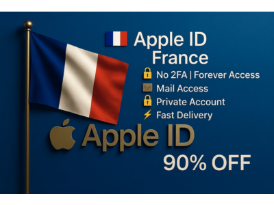 🔐 Apple ID Франция 🇫🇷 | Без 2FA | Полный доступ 🚀