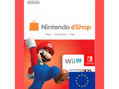 Nintendo DE 15 EUR  Game Card Europe CODE AUTO