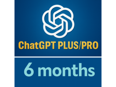 ChatGPT PLUS 6 month 89$ 5 × Sora × NO LOGIN × NO fee