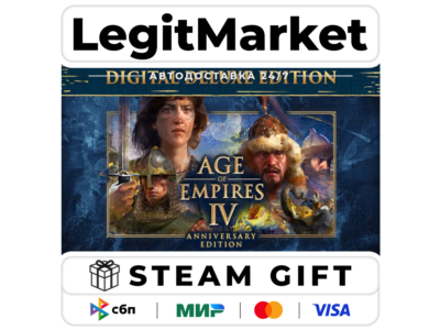 Age of Empires IV Deluxe / Steam АВТО / РУ + МИР