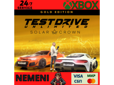 Test Drive Unlimited Solar Crown Gold Xbox Series S|X