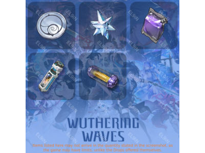 🎉Wuthering Waves💡Твич Дропсы🥇5 предметов + 🎁