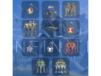 💎Halo Infinite👑Твич Дропсы🏅12 предметов + 🎁