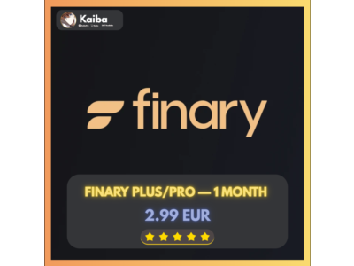 Finary Plus/Pro - 1-12 Month (All Features)