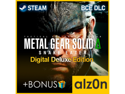🟥Metal Gear Solid Δ: Snake Eater Deluxe・STEAM・ГАРАНТИЯ
