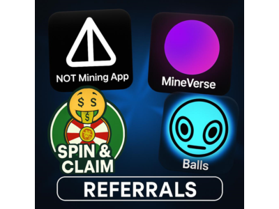 📲РЕФЕРАЛЫ👥 | Mineverse/Balls/NOT/Spin&Claim