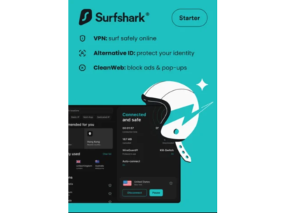 Ключ активации Surfshark VPN на 2 месяца (глобальная ве