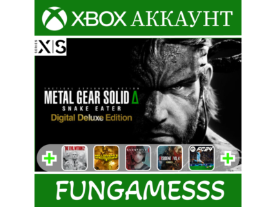 Metal Gear Solid Δ: Snake Eater + Игры❤️‍🔥Xbox Аккаунт
