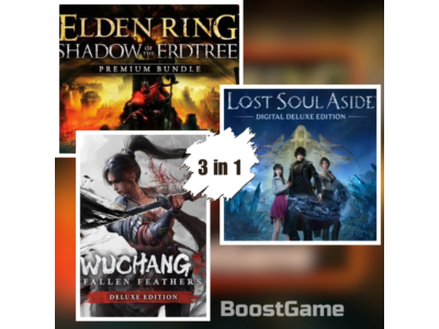 ・LOST SOUL ASIDE + ELDEN RING + WUCHANG・STEAM GLOBAL・