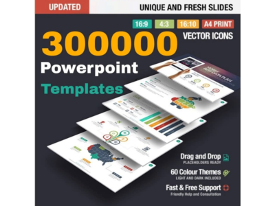 300.000 премиум-шаблонов PowerPoint