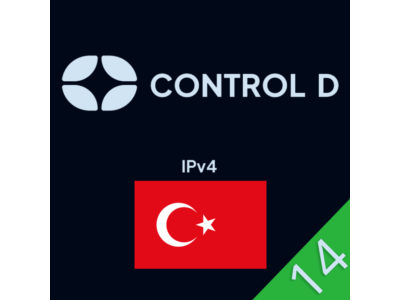 Control D / Турция (IPv4) - 14 дней