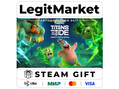 SpongeBob SquarePants: Titans Ghostly Steam AUTO RU+WW