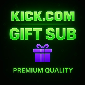 Подарочная подписка Kick Sub/Быстрая доставка⚡
