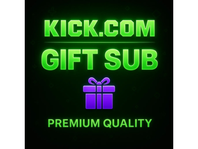 Подарочная подписка Kick Sub/Быстрая доставка⚡