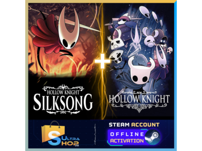 🎮 Hollow Knight: Silksong + Hollow Knight 1 - STEAM ⚡