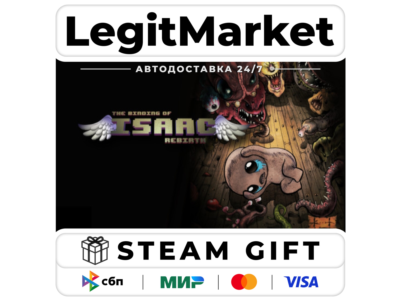The Binding of Isaac: Rebirth / Steam AUTO / RU+WORLD