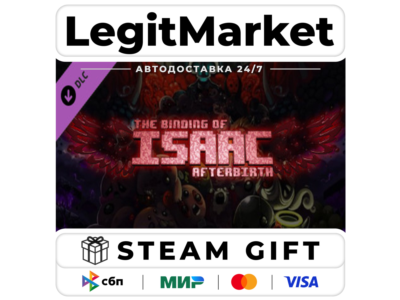 DLC The Binding of Isaac: Afterbirth / Steam AUTO RU+WW