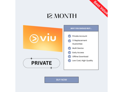 VIU PREMIUM PRIVATE 1 YEAR | 12 MONTH