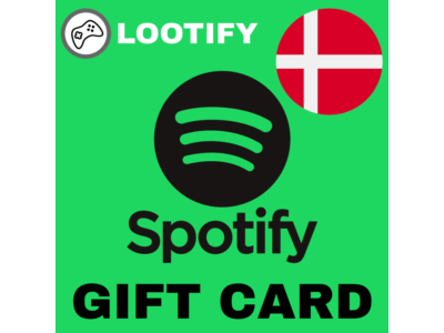 🌙 Spotify Gift Card 💳 100/300/600 DKK 🌍 Denmark