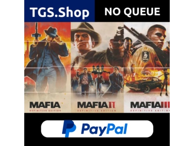 MAFIA TRILOGY Definitive 1 2 3 All DLC | STEAM | PAYPAL