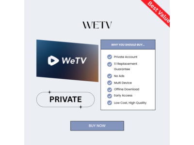 WETV PREMIUM | VIP PRIVATE 1 MONTH | 30 DAY