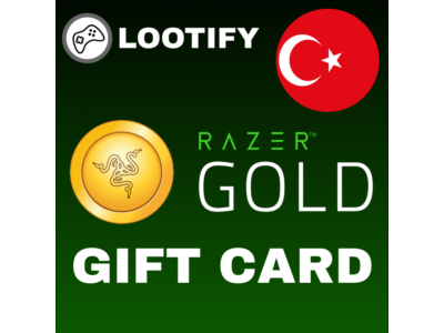 🌵 Razer Gold Gift Card 💳 5/25/50/100/500 TRY 🌍Turkey