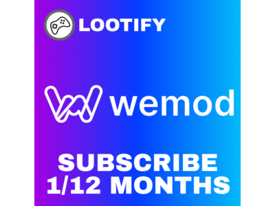 🌊 WeMod Pro 🎉 Подписка 1/12 месяцев 📲 на Ваш Аккаунт