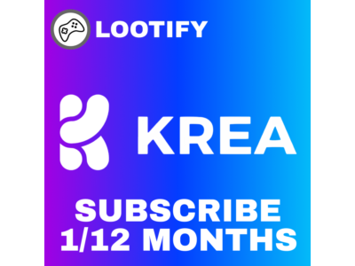 🧬 Krea Ai | Подписка 1/12 месяцев | Basic/Pro/Max