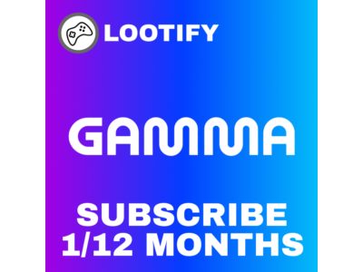 GAMMA APP AI | PLUS/PRO/ULTRA | ПОДПИСКА 1-12 месяцев