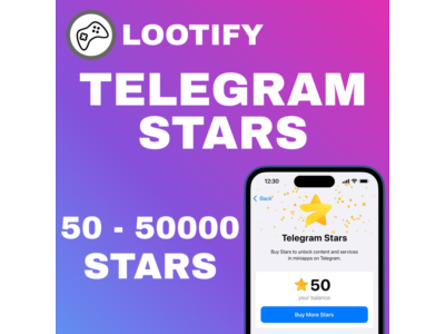 ✨ TELEGRAM STARS | Gift by @username | 24/7