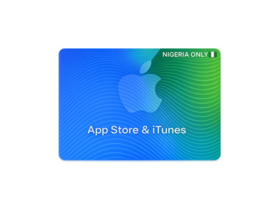 iTunes Gift Card (Нигерия) 9900-14900 NGN