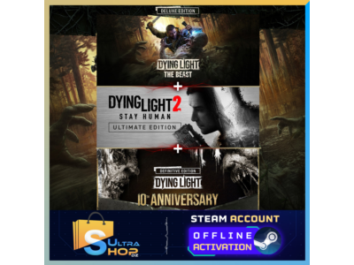⚡Dying Light The Beast Deluxe Edition + DL2 + DL1 STEAM