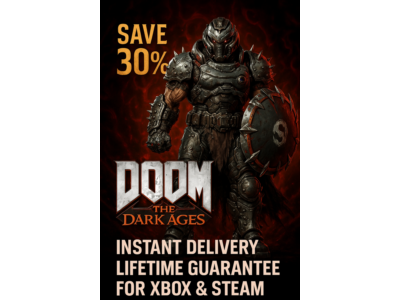 Doom The Dark Ages Slayer Guardian Skin (PC) {Code}