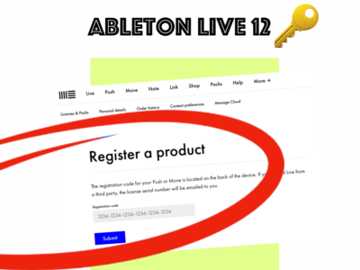 Ableton Live 12 Lite/ 100% официальный ключ/ Лицензия