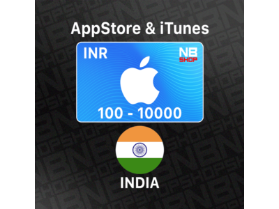 Подарочная карта Apple iTunes / AppStore [Индия] 100 - 5000 INR АВТО