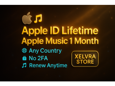 Apple ID + Apple Music 1М 🎵 | Любая страна Lifetime ID