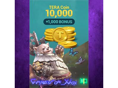 ☀️[NA/EU] TERA Coin 10,000 +1,000 BONUS XBOX DLC
