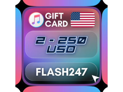 Apple & iTunes Gift Card US | 2 - 250 USD | AUTO 24/7