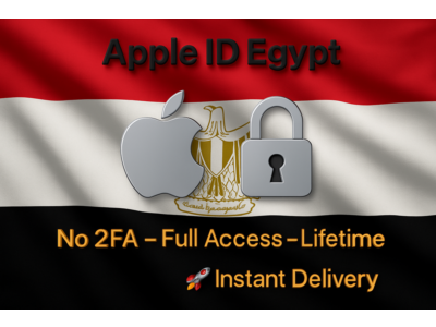🇪🇬 Apple ID Египет Без 2FA Полный Доступ Мгновенно 🚀