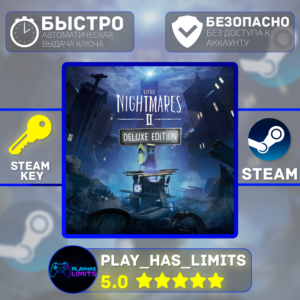 🔑Little Nightmares II Deluxe Edition STEAM Global + RU