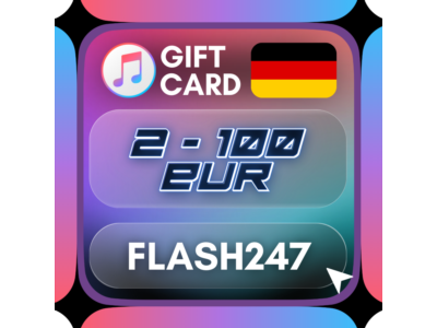 Apple & iTunes Gift Card DE | 2 - 100 EUR | AUTO 24/7