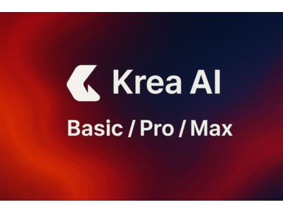 План Krea AI Basic/Pro/Max на 1 месяц