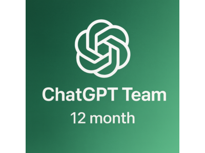 ChatGPT+  1 YEAR TO YOUR ACCOUNT