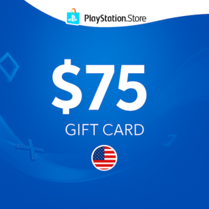 PLAYSTATION NETWORK CARD US - 75 USD