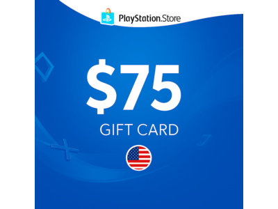 КАРТА ПОПОЛНЕНИЯ PSN США - 75 USD