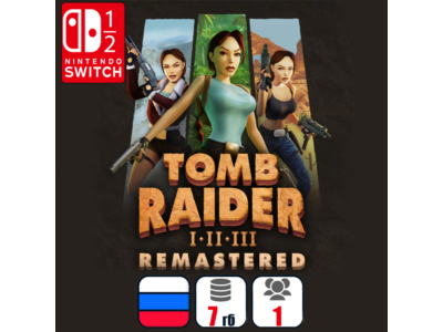 Tomb Raider I-III Remastered | Nintendo Switch 1/2
